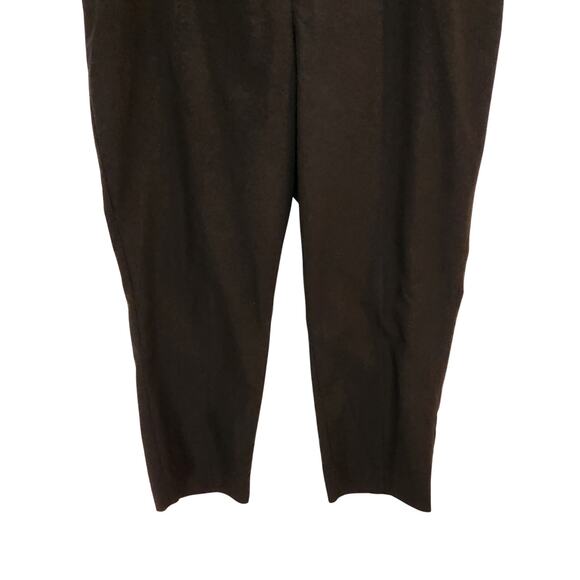 Lane Bryant Straight Ankle High Rise Trouser Slacks Dress Pants Black Size 20 - Picture 3 of 11